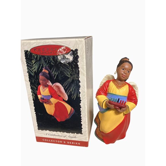 Hallmark Keepsake Ornament A Celebration Of Angels 1996  Original Box - Picture 8 of 14